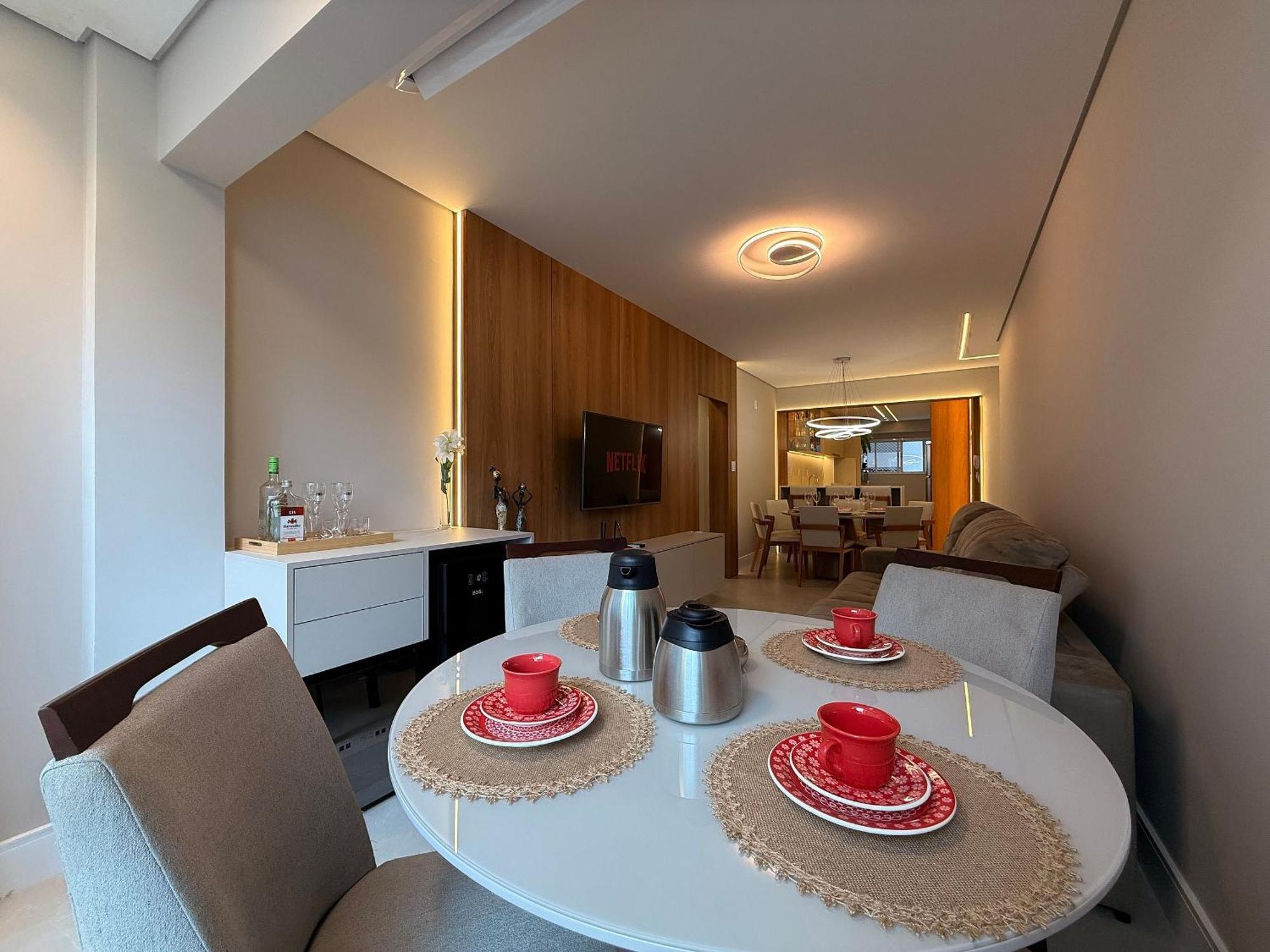 Pd01- 3 Suites| Centro| Churrasq.| Telas Protecao Balneário Camboriú エクステリア 写真
